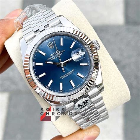 rolex dj 41 blue|rolex datejust 41 woman.